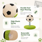 Soccer Cat Scratcher Ball