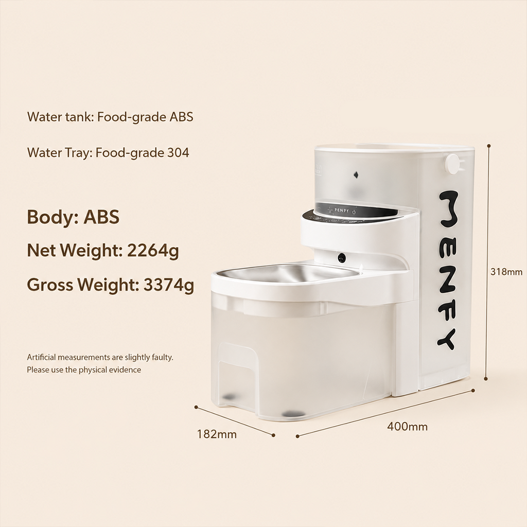7L Smart Pet Fountain for Large Dogs & Cats | No Filter needed