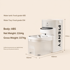 7L Smart Pet Fountain for Large Dogs & Cats | No Filter needed