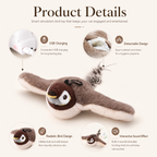 FlutterBird Interactive Cat Toy | Sound & Vibration