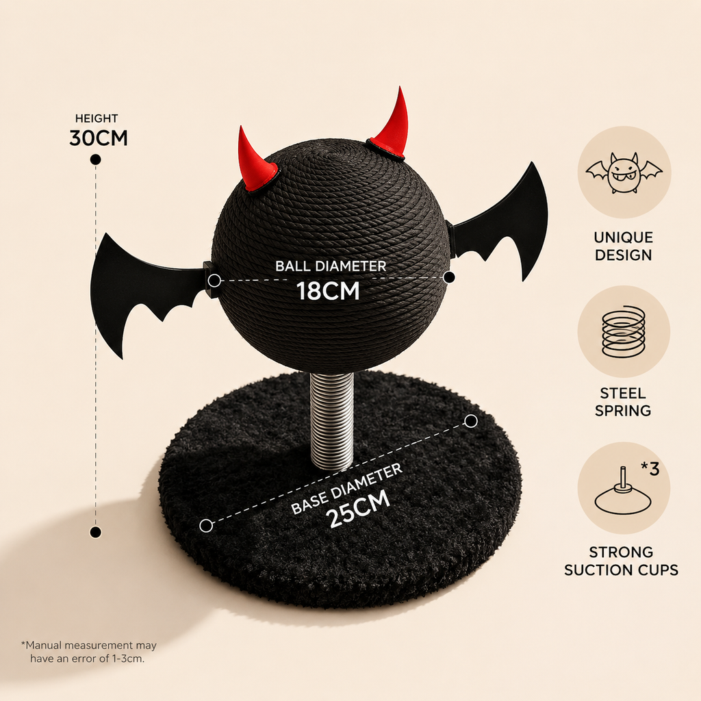 Devil Ball Cat Scratcher