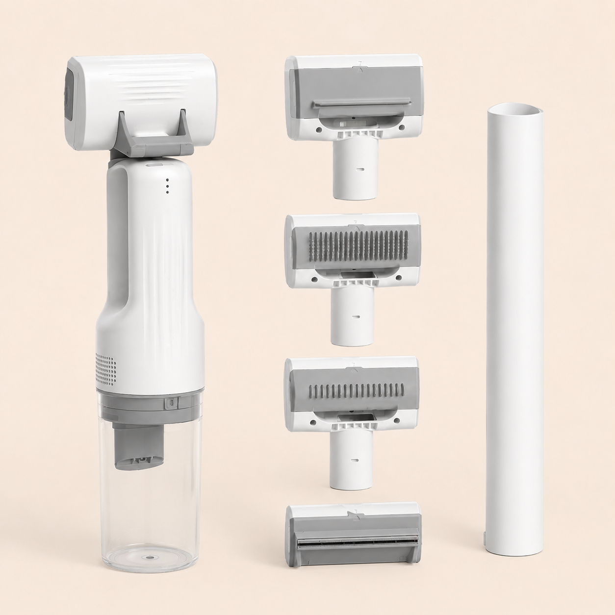 5-in-1 Wireless Pet Grooming Vacuum Set