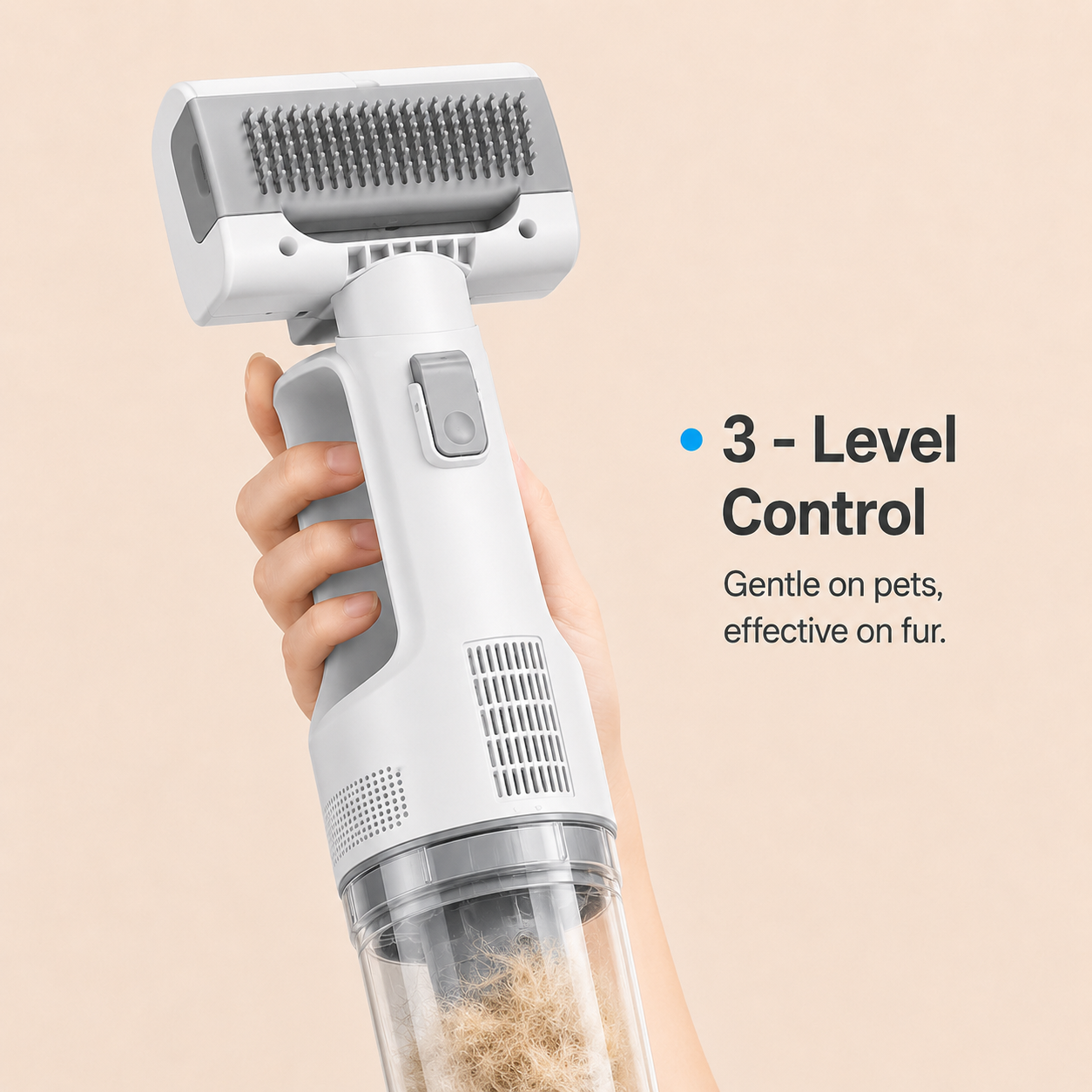 5-in-1 Wireless Pet Grooming Vacuum Set
